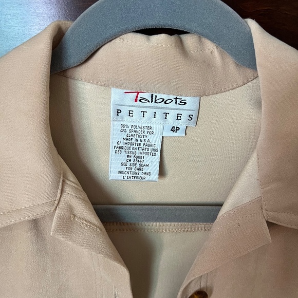 Talbots Suede-Like Dress, Size Petite 4 4P - Picture 3 of 6